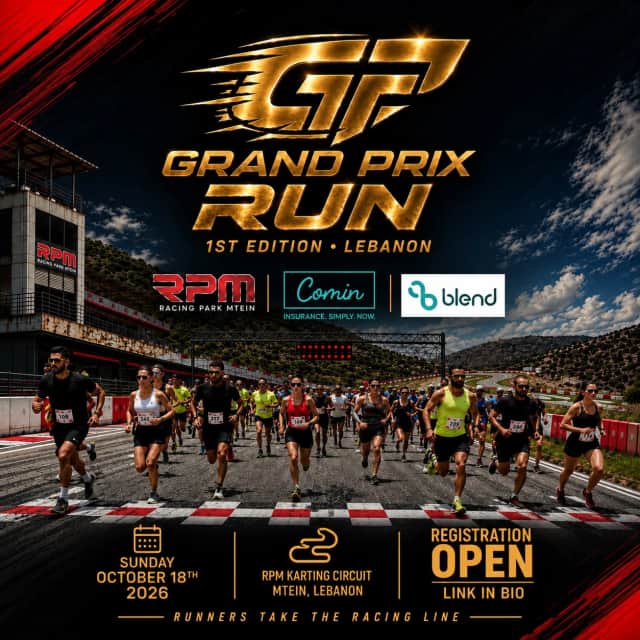 Grand Prix Run, 1st Edition Lebanon, RPM Racing Park Mtein