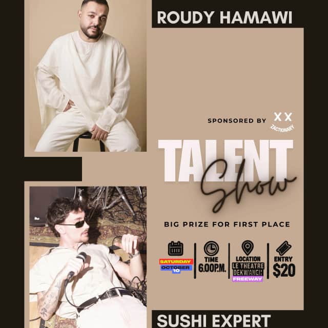 Talent Show Featuring Roudy Hamawi & Sushi Expert, Le theatre, Lebanon