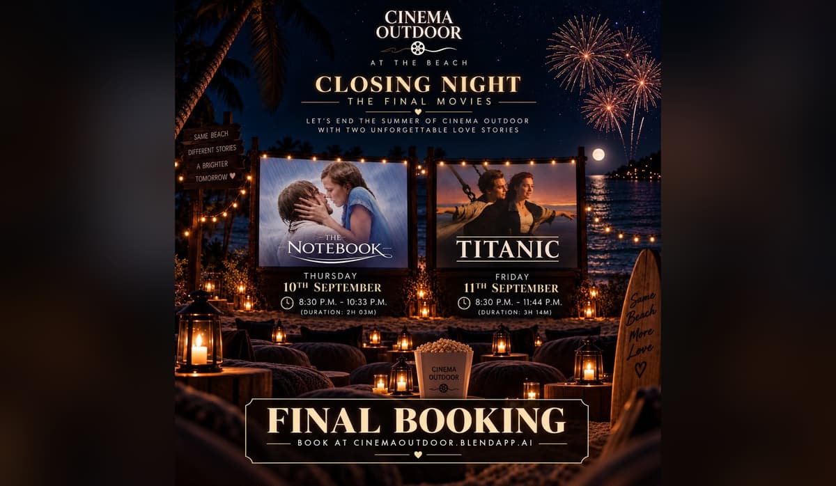 Outdoor Cinema Under the Stars at C Lemon, Okaibe