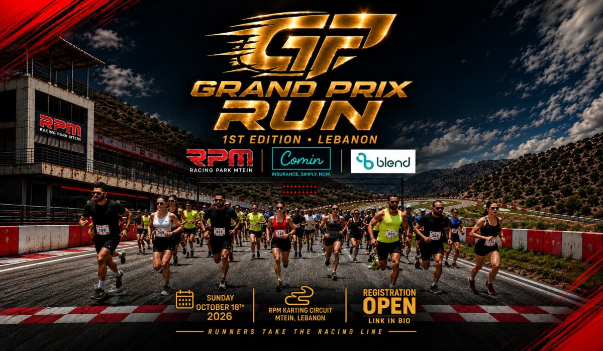 Grand Prix Run, 1st Edition Lebanon, RPM Racing Park Mtein